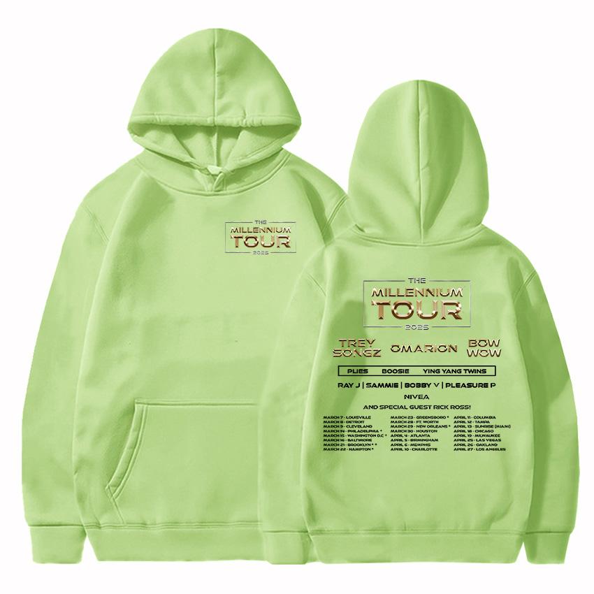 The Millennium Tour 2025 Графические толстовки с капюшоном Поп-модная толстовка для осени/зимы Винтажная одежда Женские пуловеры XXXL
The Millennium Tour 2025 Графические толстовки с капюшоном Поп-модная толстовка для осени/зимы Винтажная одежда Женские пуловеры XXXL