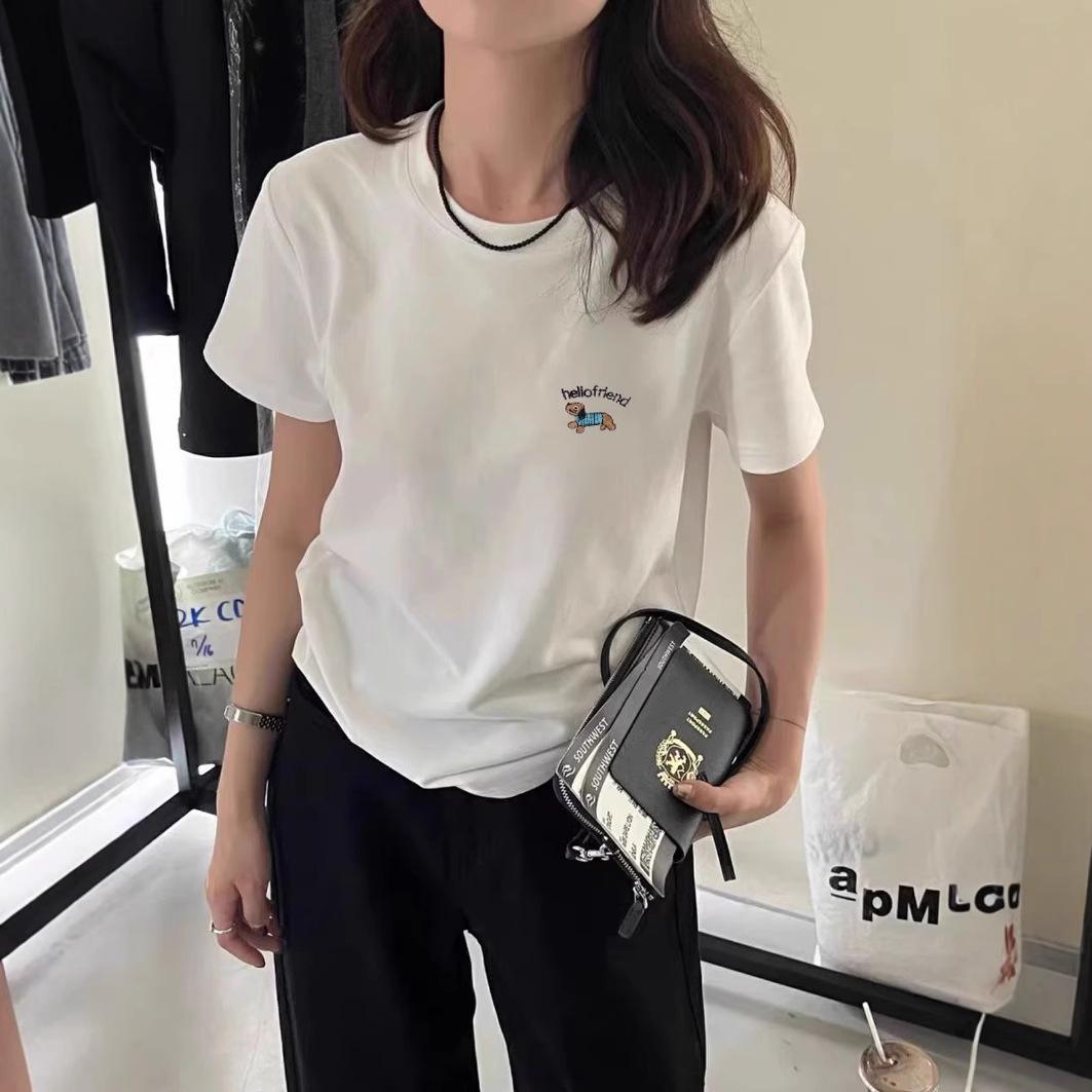 Dachshund Print Women s Loose Round Neck T-Shirt - Trendy 2025 Summer Short Sleeve Tee One size fits 40-73 kg чёрный
Dachshund Print Women s Loose Round Neck T-Shirt - Trendy 2025 Summer Short Sleeve Tee One size fits 40-73 kg чёрный