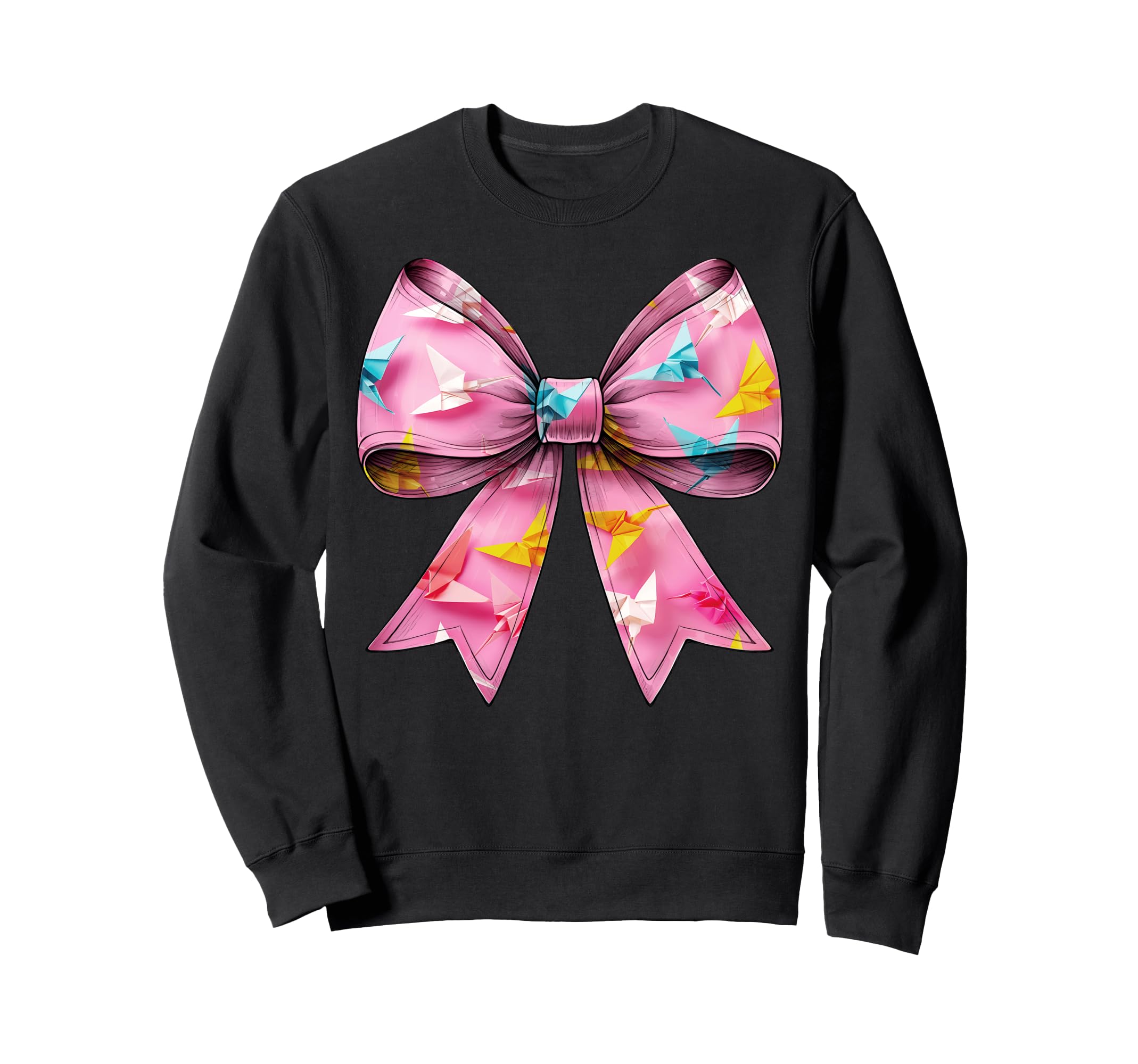 Coquette Bow Origami Crane Japanese Culture Girl Mom Sweatshirt чёрный
Coquette Bow Origami Crane Japanese Culture Girl Mom Sweatshirt чёрный