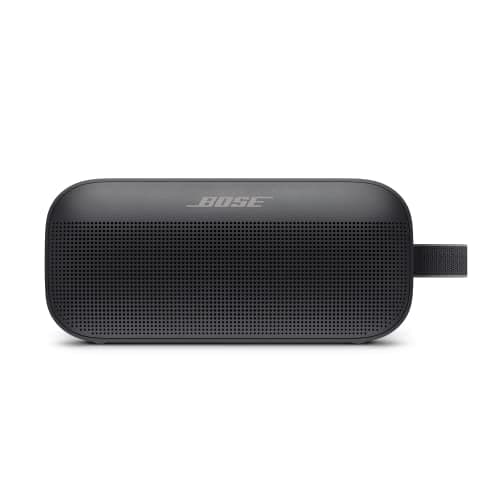 Портативная беспроводная колонка Bose SoundLink Flex Bluetooth с микрофоном, до 12 часов воспроизведения, водонепроницаемая/пыленепроницаемая, черная
Портативная беспроводная колонка Bose SoundLink Flex Bluetooth с микрофоном, до 12 часов воспроизведения, водонепроницаемая/пыленепроницаемая, черная
