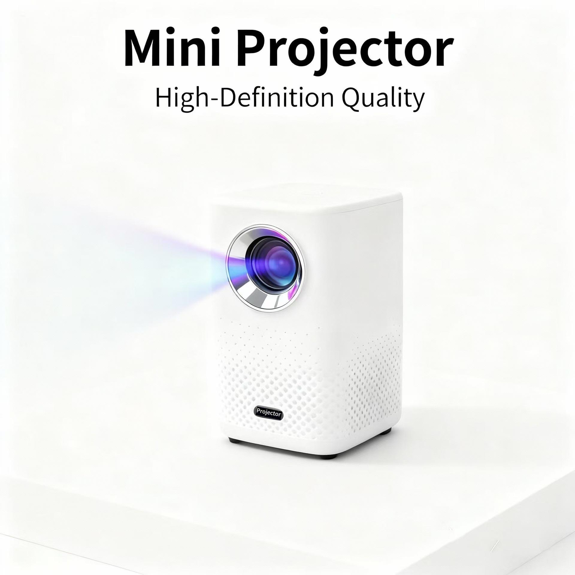Compact Outdoor Projector - Portable and Convenient Without Battery білий
Compact Outdoor Projector - Portable and Convenient Without Battery білий