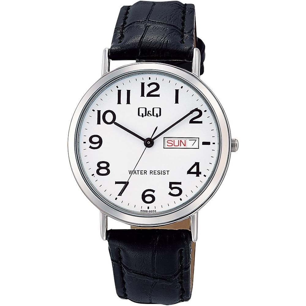 Citizen Q&Q Analog Waterproof Watch Date Day Leather Strap A202-304 Men s White
Citizen Q&Q Analog Waterproof Watch Date Day Leather Strap A202-304 Men s White
