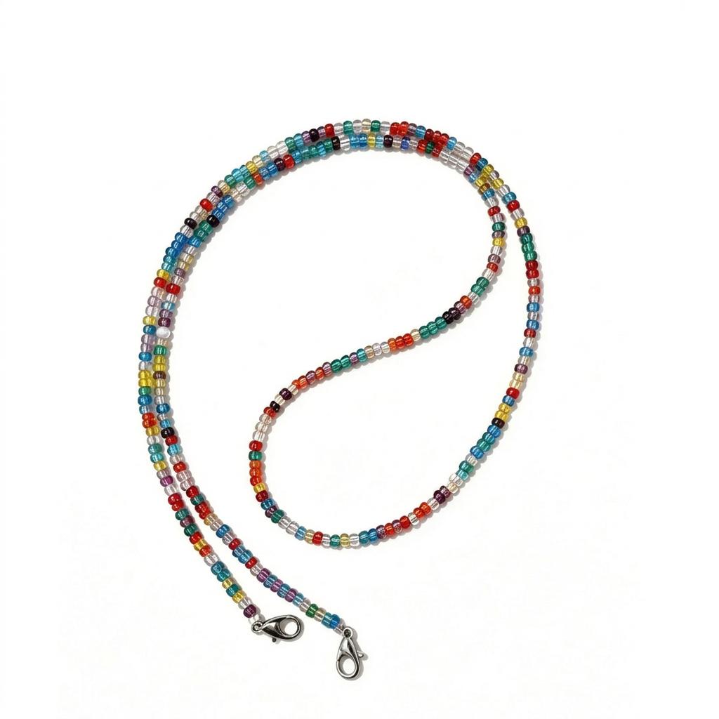 2-In-1 Non-Slip Beaded Acrylic Eyeglass Chain Multifunctional Glasses Lanyard And Mask Holder For Sunglasses And Reading Glasses
2-In-1 Non-Slip Beaded Acrylic Eyeglass Chain Multifunctional Glasses Lanyard And Mask Holder For Sunglasses And Reading Glasses
