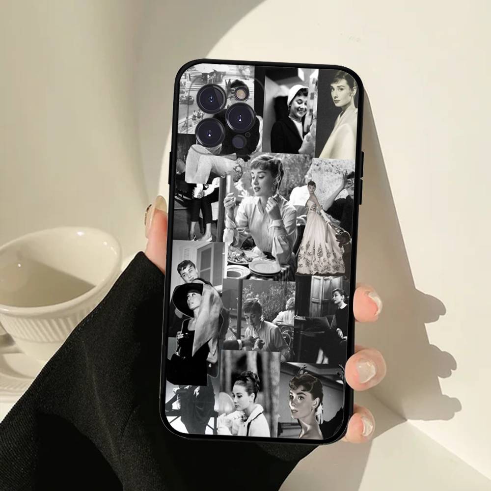 Actress A-Audrey H-Hepburn Phone Case For Iphone 16 15 17 13 14 12 11 Pro Max Plus Black Shell Cover Case iPhone 13 pro
Actress A-Audrey H-Hepburn Phone Case For Iphone 16 15 17 13 14 12 11 Pro Max Plus Black Shell Cover Case iPhone 13 pro