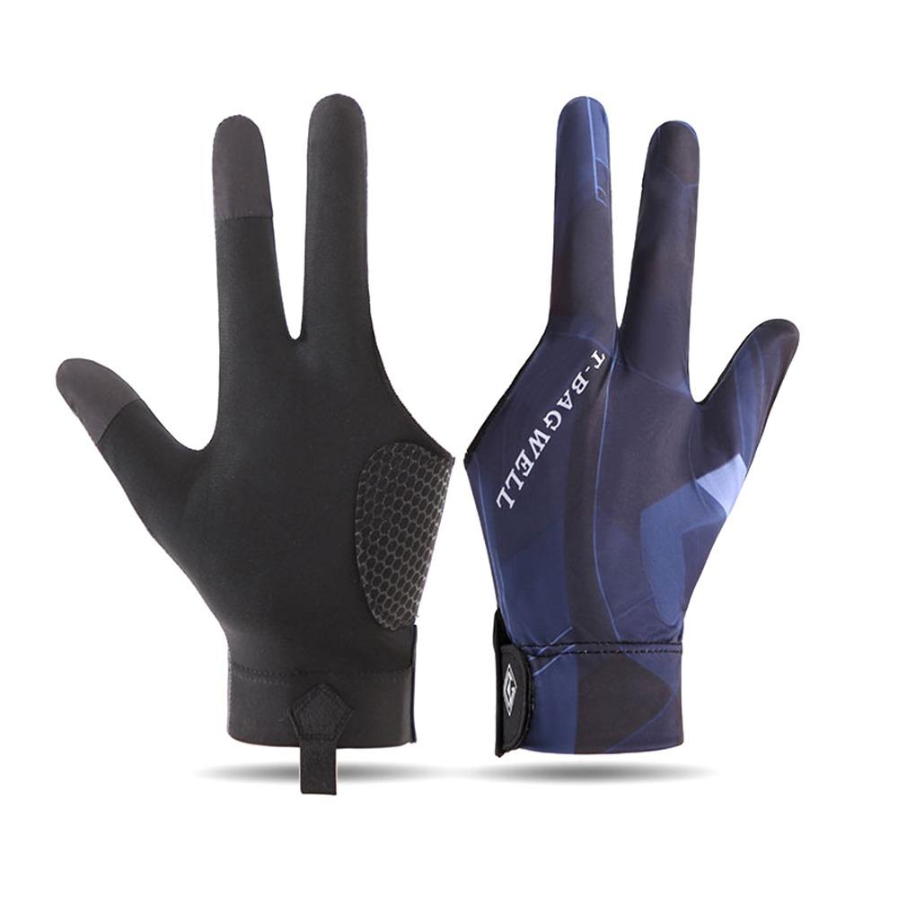 Left Hand Billiards Glove Elastic Billiard Training Gloves Three Fingers Glove Fitness Accessories синий/чёрный
Left Hand Billiards Glove Elastic Billiard Training Gloves Three Fingers Glove Fitness Accessories синий/чёрный