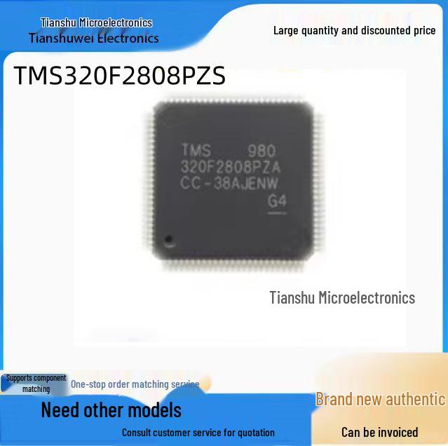 TMS320F2808PZS 32-bit Microcontroller, LQFP-100 Package, Original Stock Available
TMS320F2808PZS 32-bit Microcontroller, LQFP-100 Package, Original Stock Available