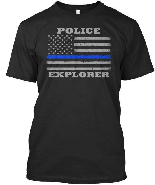 Police Explorer Flag - T shirt Made in the USA Size S to 5XL 2XL
Police Explorer Flag - T shirt Made in the USA Size S to 5XL 2XL