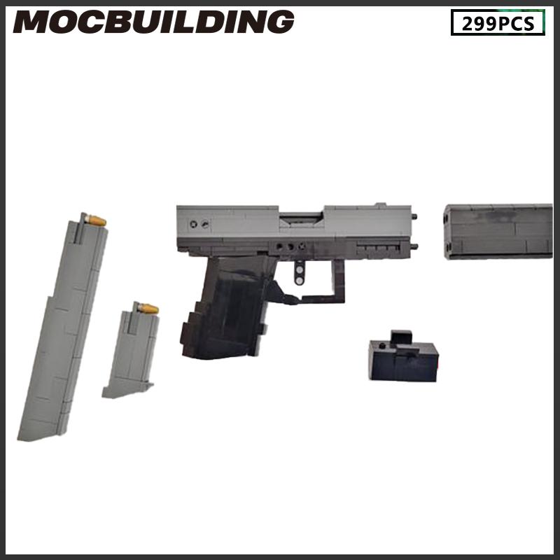 Строительные блоки Moc Glock 26, пистолет с резиновой лентой, пистолет, 299 шт., кирпичи, серия супер оружия, подарок для детей, коллекция развивающих игрушек
Строительные блоки Moc Glock 26, пистолет с резиновой лентой, пистолет, 299 шт., кирпичи, серия супер оружия, подарок для детей, коллекция развивающих игрушек