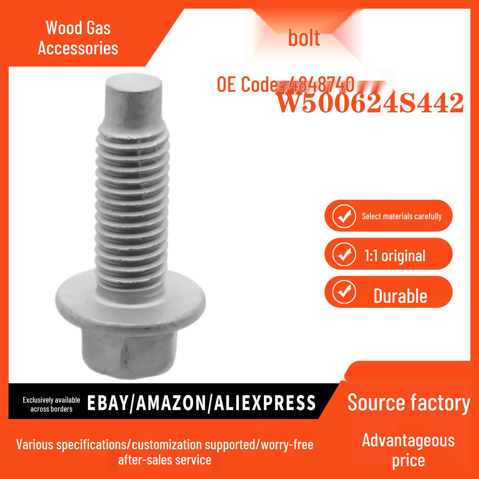 W500624S442 Compatible Bolt for Ford F-250/F-350 Super Duty pokess
W500624S442 Compatible Bolt for Ford F-250/F-350 Super Duty pokess