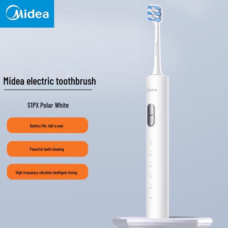 Midea S1PX Sonic Electric Toothbrush
Midea S1PX Sonic Electric Toothbrush