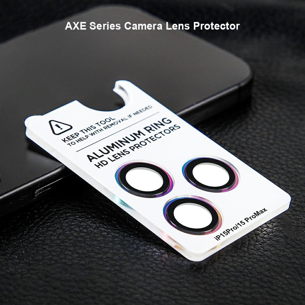 XUNDD For iPhone 15 Pro/15 Pro Max Camera Lens Protector Color Ring Ultra Clear Cell Phone Medium Alumina Glass Lens Film Type A
XUNDD For iPhone 15 Pro/15 Pro Max Camera Lens Protector Color Ring Ultra Clear Cell Phone Medium Alumina Glass Lens Film Type A