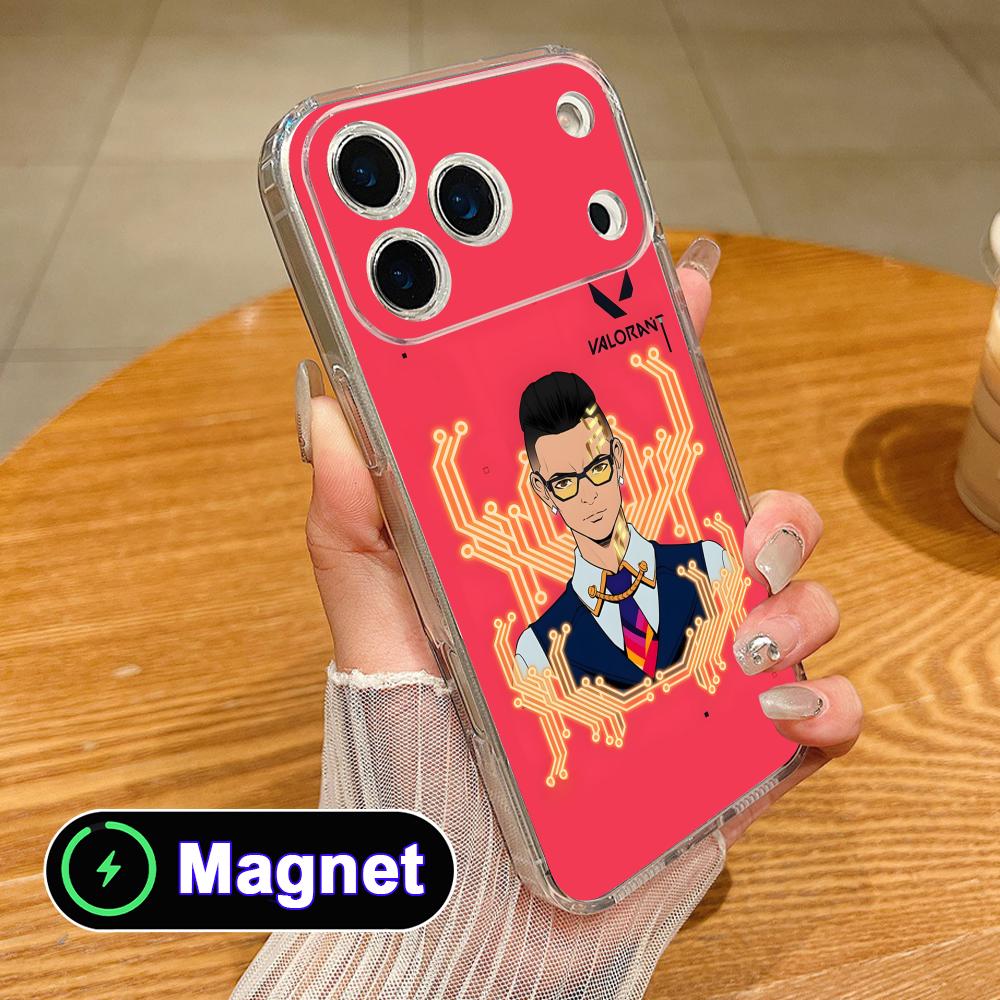 Valo Chamber Phone Case for iPhone 17 16 15 14 13 12 11 Air Pro Max Plus Mini Soft TPU Clear Magsafe Cover iPhone 11 Pro Max
Valo Chamber Phone Case for iPhone 17 16 15 14 13 12 11 Air Pro Max Plus Mini Soft TPU Clear Magsafe Cover iPhone 11 Pro Max