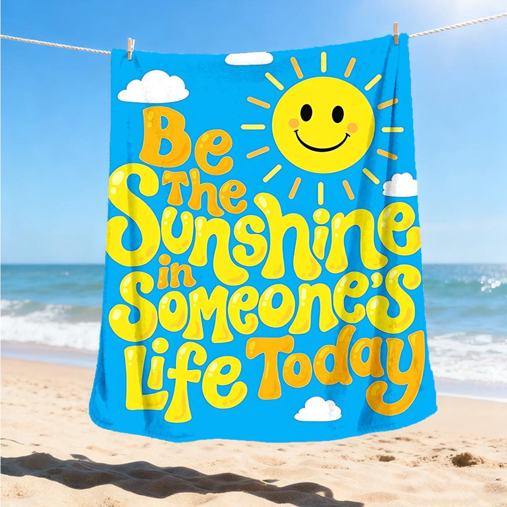 1pc Sunshine Outdoor Blanket - Soft Flannel Cozy for Travel & Camping - All-Season Warm Bed Cover, Machine Washable yy251229075 75x90cm
1pc Sunshine Outdoor Blanket - Soft Flannel Cozy for Travel & Camping - All-Season Warm Bed Cover, Machine Washable yy251229075 75x90cm