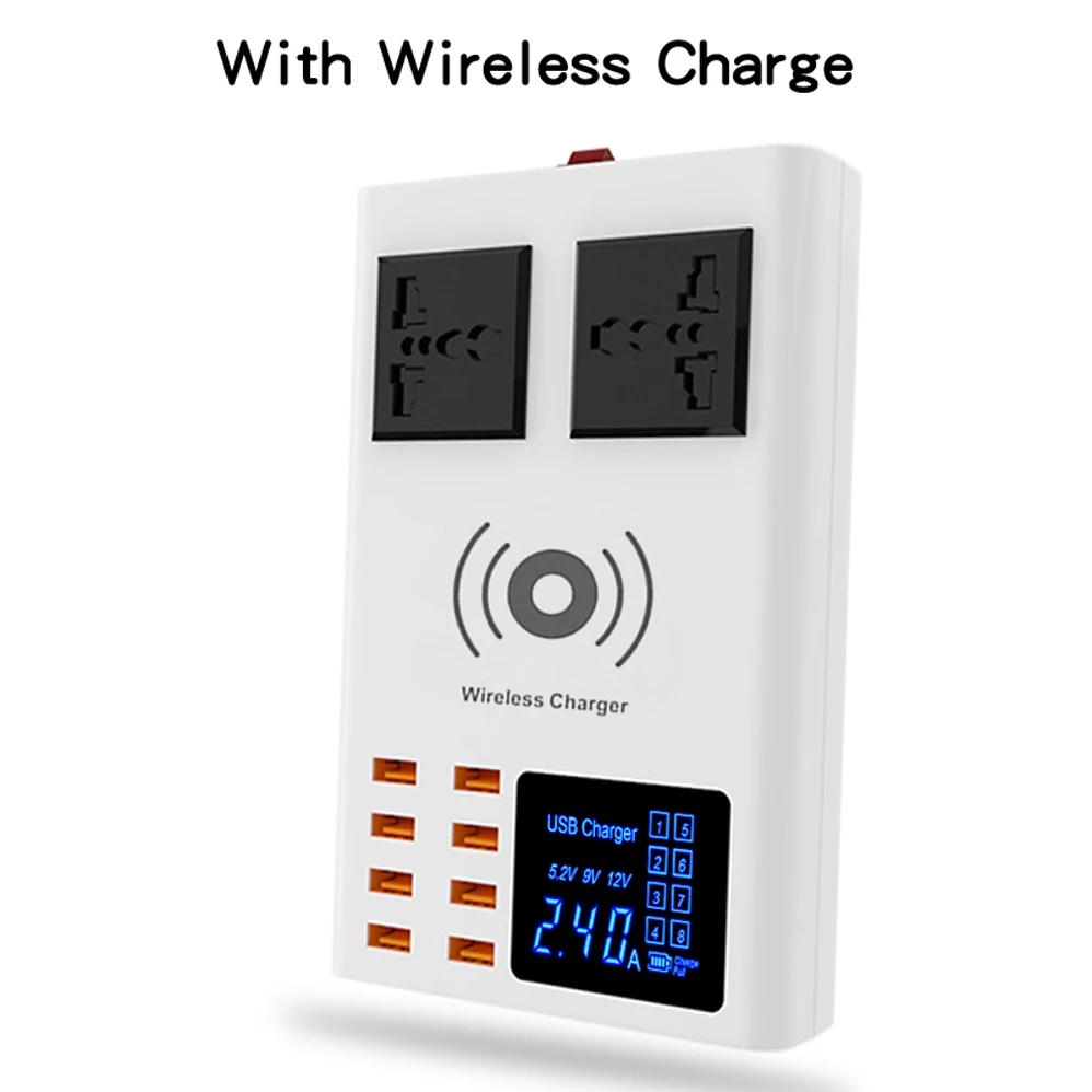 8 Ports QI Fast Wireless Charger Quick Charge Station Led Display Mobile Phone Wall USB Charger For HUAWEI iPhone 15 Pro Max 11 AU
8 Ports QI Fast Wireless Charger Quick Charge Station Led Display Mobile Phone Wall USB Charger For HUAWEI iPhone 15 Pro Max 11 AU