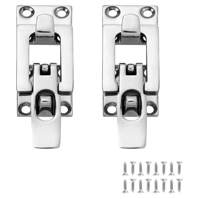 Marine Anti-Rattle Square Latches 316 Stainless Steel With Screws Silver For Boat Door Hatch срібний
Marine Anti-Rattle Square Latches 316 Stainless Steel With Screws Silver For Boat Door Hatch срібний