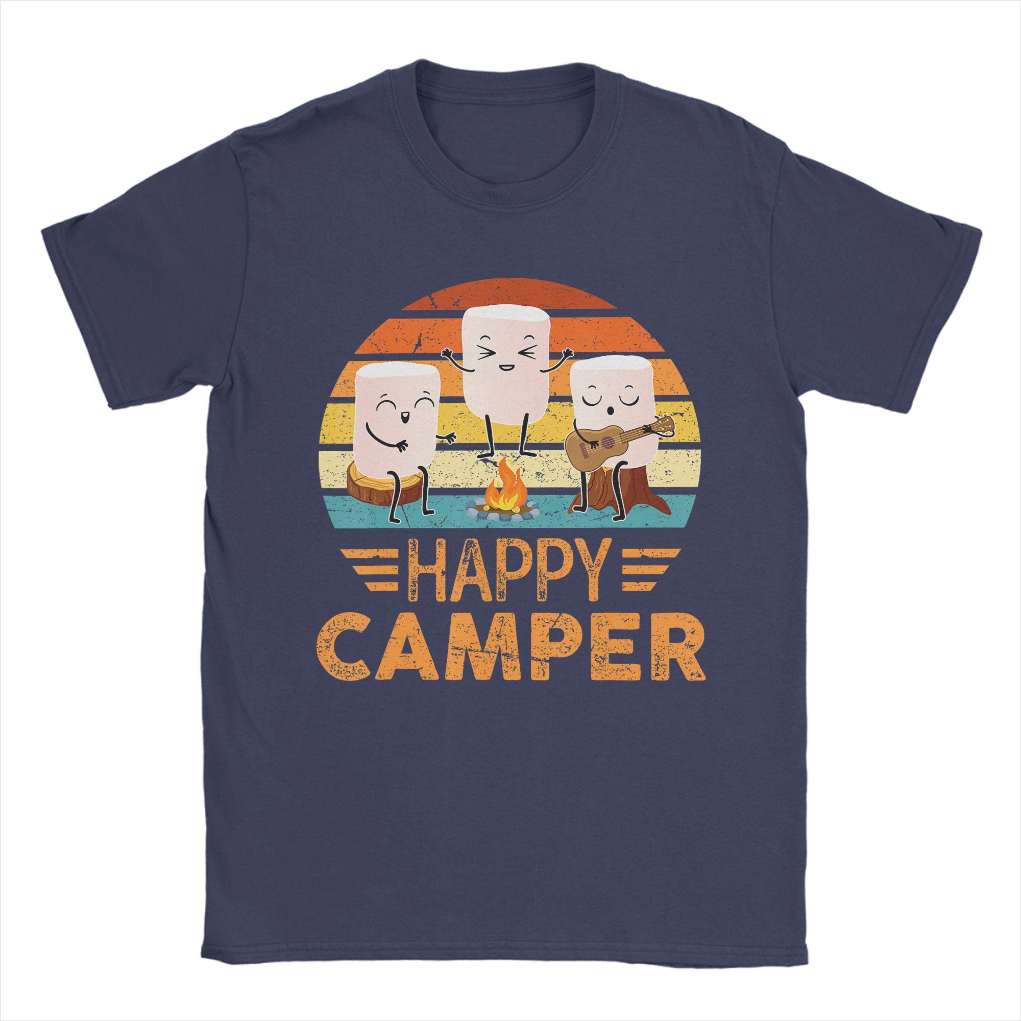 Funny Happy Marshmallow Camper T Shirts Mens Cotton Vintage TShirt O Neck Tee Shirt Short Sleeve Tops Gift Idea 4XL
Funny Happy Marshmallow Camper T Shirts Mens Cotton Vintage TShirt O Neck Tee Shirt Short Sleeve Tops Gift Idea 4XL