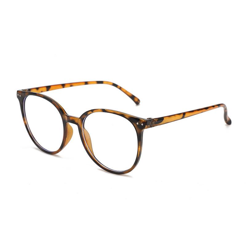 Literary Round Frame Anti-Blue Glasses Women S Foreign Trade Fast Selling Flat Light Frames Trend Retro Myopia Frames non-prescription цветной печати леопарда
Literary Round Frame Anti-Blue Glasses Women S Foreign Trade Fast Selling Flat Light Frames Trend Retro Myopia Frames non-prescription цветной печати леопарда