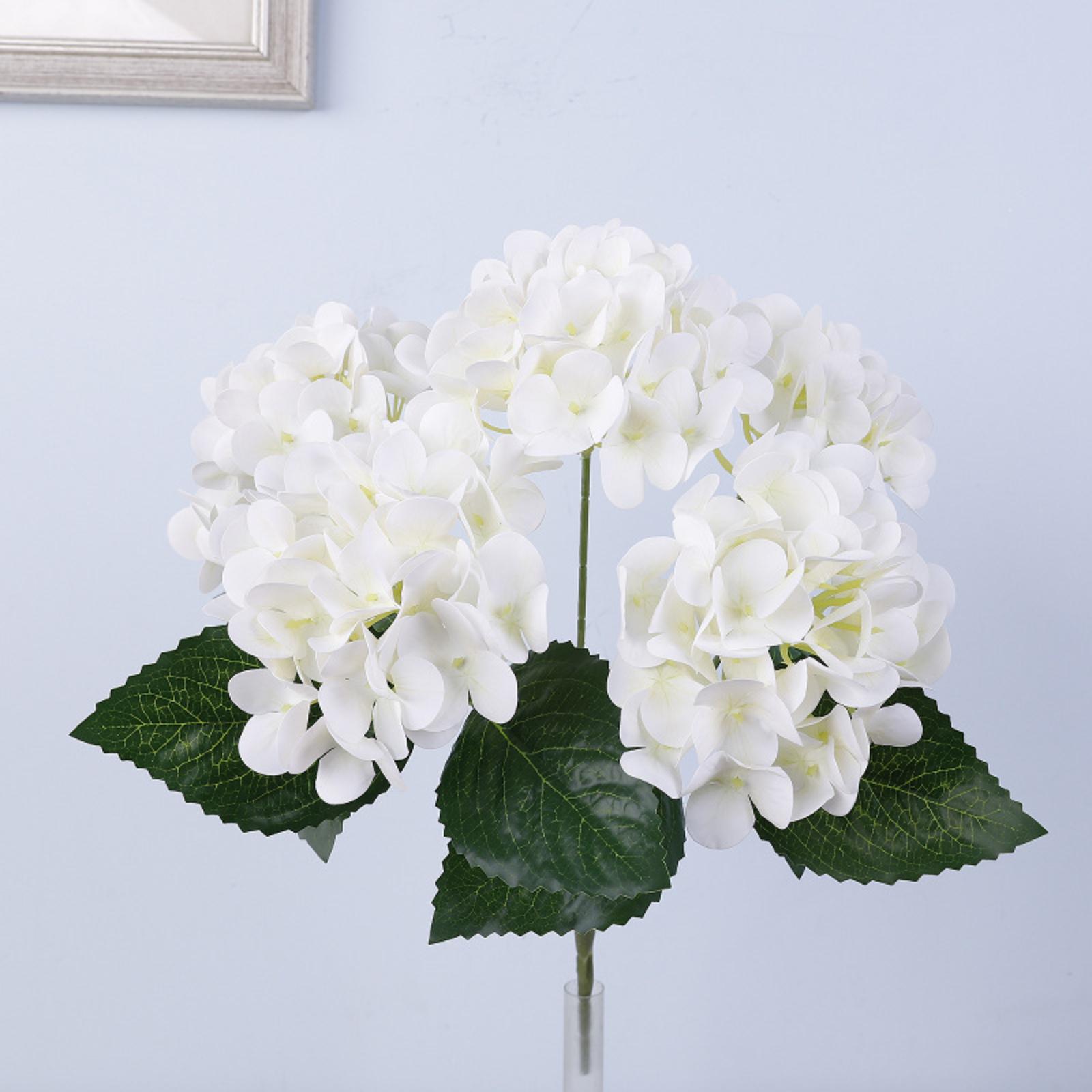 5-head Artificial Hydrangea Flowers For Home Decoration And Flower Arrangement One Size білий
5-head Artificial Hydrangea Flowers For Home Decoration And Flower Arrangement One Size білий