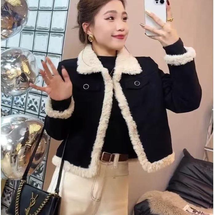 Women s Patchwork Padded Jacket for Petite Figures, Autumn/Winter, Thick Short Cotton Coat L
Women s Patchwork Padded Jacket for Petite Figures, Autumn/Winter, Thick Short Cotton Coat L