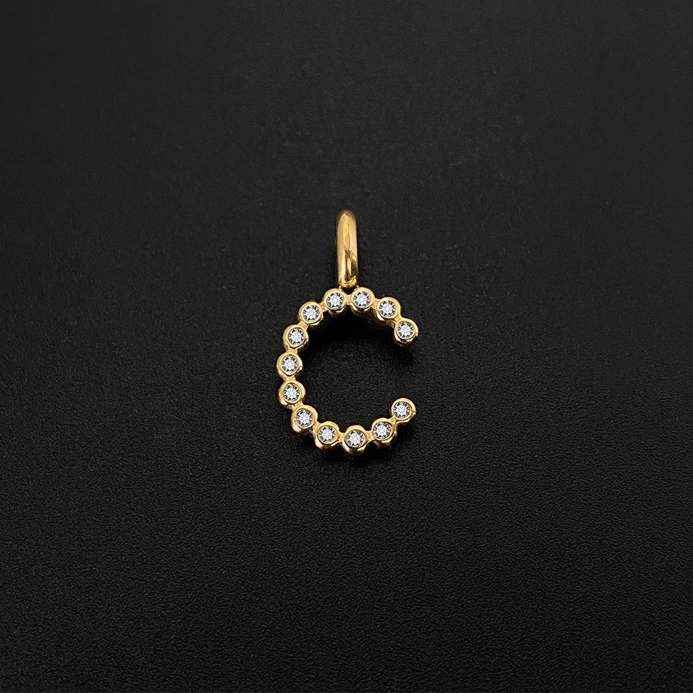 eManco Stainless Steel Style 26-Letter Pendant with Crystal Elements Suitable for Daily Wear Dating Social Fashion Jewelry Silver
eManco Stainless Steel Style 26-Letter Pendant with Crystal Elements Suitable for Daily Wear Dating Social Fashion Jewelry Silver