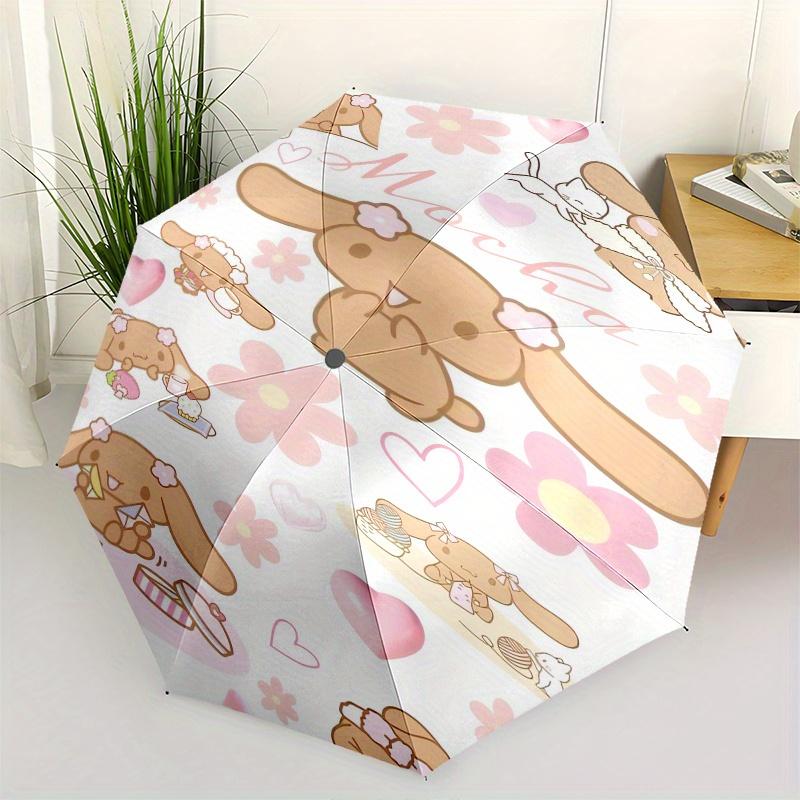 Mocha,Cute Automatic Folding Umbrella Simple 8 Rib Design, Bright Cartoon Pattern, Durable Iron Frame, Suitable For Travel, Outdoor, Beach C
Mocha,Cute Automatic Folding Umbrella Simple 8 Rib Design, Bright Cartoon Pattern, Durable Iron Frame, Suitable For Travel, Outdoor, Beach C
