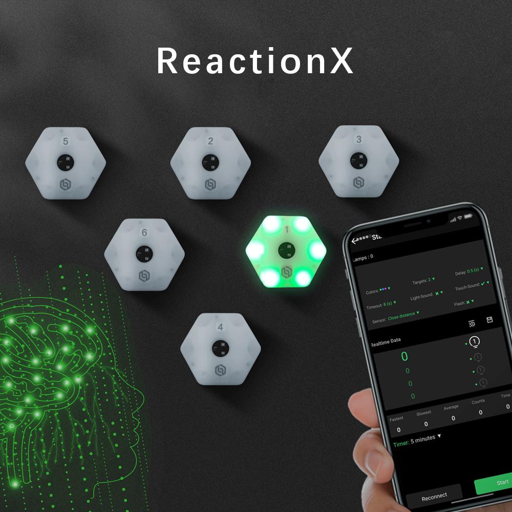 Reactionx Тренировка Light Скорость Ловкость Реакция Тренировка Фитнес Light Баскетбол Футбол Теннис Хоккей Set of 4 lamps 3.0
Reactionx Тренировка Light Скорость Ловкость Реакция Тренировка Фитнес Light Баскетбол Футбол Теннис Хоккей Set of 4 lamps 3.0