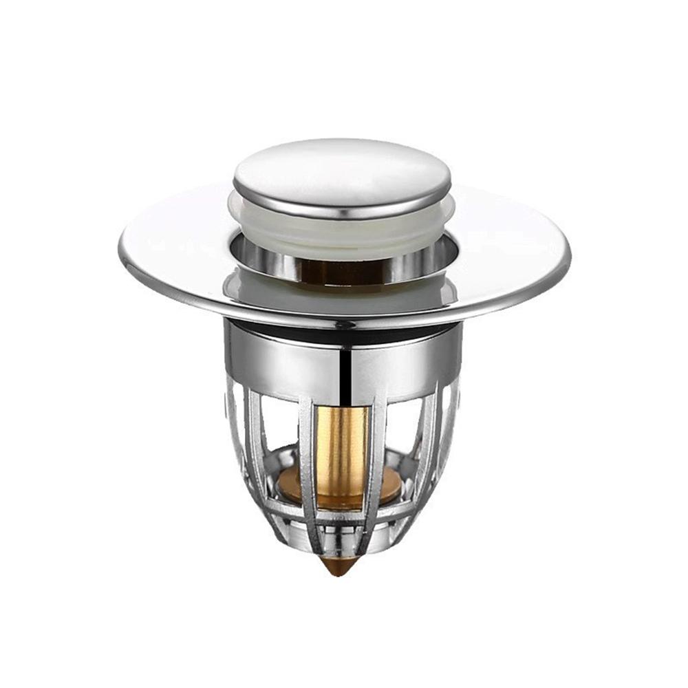1PC Washbasin Leakage Plug, Bouncing Core, Drain, Insect Prevention, Odor Prevention, Clogging Prevention, Filter Screen Press 1PC серебряный
1PC Washbasin Leakage Plug, Bouncing Core, Drain, Insect Prevention, Odor Prevention, Clogging Prevention, Filter Screen Press 1PC серебряный