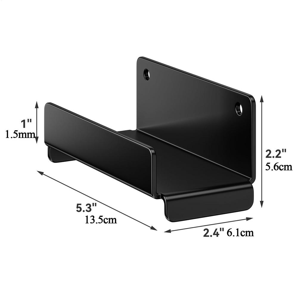 Ladder Wall Mount With Screws Steel Space Saving Mount Ladder Storage Hooks Garage Organization For Concrete Wood Chair чорний
Ladder Wall Mount With Screws Steel Space Saving Mount Ladder Storage Hooks Garage Organization For Concrete Wood Chair чорний