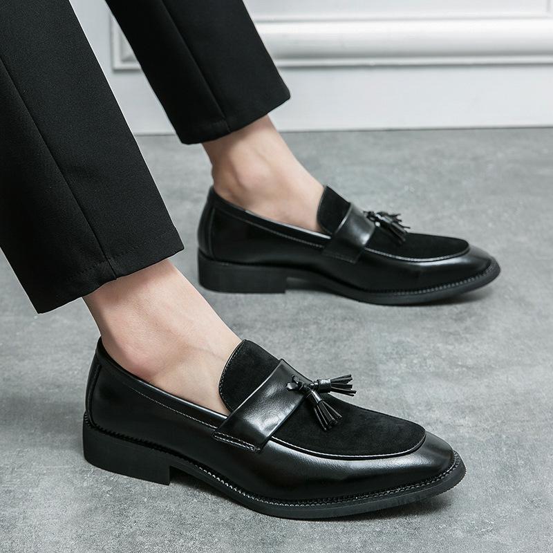 Large size fringed leather shoes men s splicing 38-46 spring and autumn new men s business dress British casual leather shoes 38 чёрный
Large size fringed leather shoes men s splicing 38-46 spring and autumn new men s business dress British casual leather shoes 38 чёрный