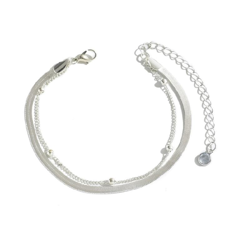Trendy Alloy Layer Anklet for Women Waterproof Designs With Crystals Embellishments Vocation Accessory Outfits
Trendy Alloy Layer Anklet for Women Waterproof Designs With Crystals Embellishments Vocation Accessory Outfits