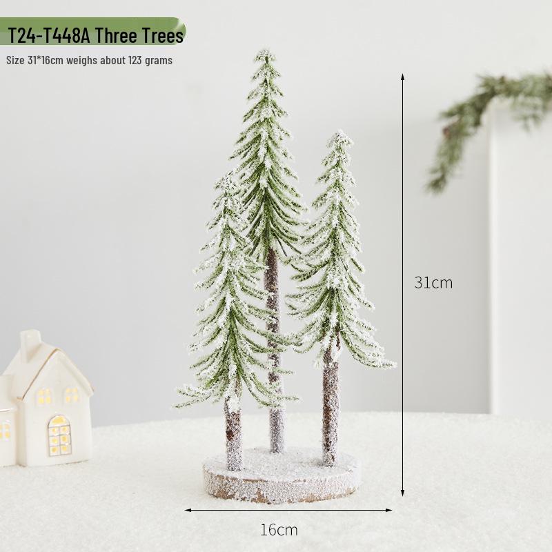 Мини Рождественская елка Снежный орнамент для украшения рабочего стола
Мини Рождественская елка Снежный орнамент для украшения рабочего стола
