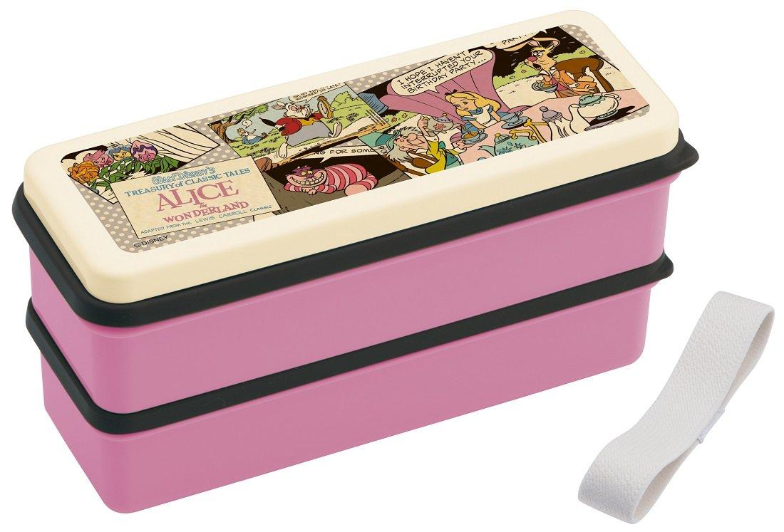 Skater Slim Bento с силиконовым вкладышем 630 мл Алиса в Стране Чудес Дисней SSLW6 Ланч-бокс, 2-ярусный, Крышка, Вместимость, Комикс,
Skater Slim Bento с силиконовым вкладышем 630 мл Алиса в Стране Чудес Дисней SSLW6 Ланч-бокс, 2-ярусный, Крышка, Вместимость, Комикс,