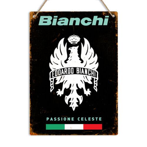 BIANCHI Black Vintage Retro Style Metal Sign Wall Cyclist Plaque Bike Man CaveAluminum 30x40cm(11.8x15.7inch)
BIANCHI Black Vintage Retro Style Metal Sign Wall Cyclist Plaque Bike Man CaveAluminum 30x40cm(11.8x15.7inch)