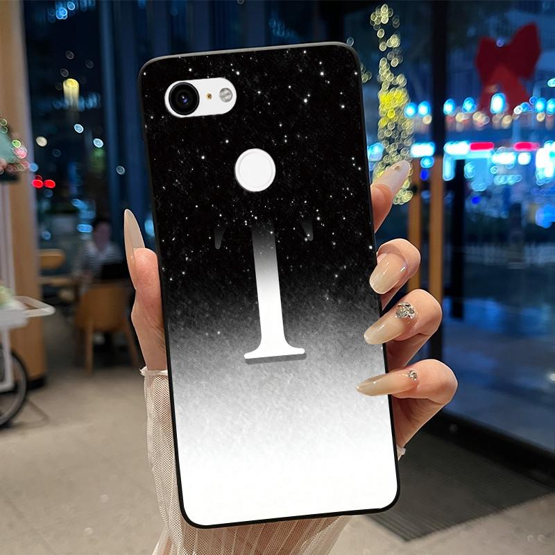 Phone Case For Google Pixel 3 Soft Black Case For Google Pixel 3 XL Letter Pink Shiny A To Z With Flower Anti-scratch Casing Google Pixel 3 XL
Phone Case For Google Pixel 3 Soft Black Case For Google Pixel 3 XL Letter Pink Shiny A To Z With Flower Anti-scratch Casing Google Pixel 3 XL