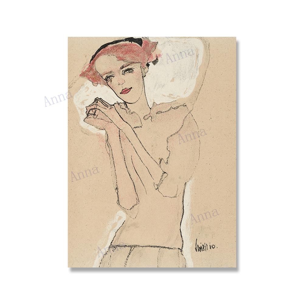 Egon Schiele Body Color Delineation Sketch Figure poster Home Decor Art Canvas Painting Модульні настінні картини для вітальні 50x80cm No Framed
Egon Schiele Body Color Delineation Sketch Figure poster Home Decor Art Canvas Painting Модульні настінні картини для вітальні 50x80cm No Framed