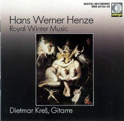 CD HENZE / KRES - Henze: Royal Winter Music WER6012650 Wergo 1986 Germany Classical Used
CD HENZE / KRES - Henze: Royal Winter Music WER6012650 Wergo 1986 Germany Classical Used