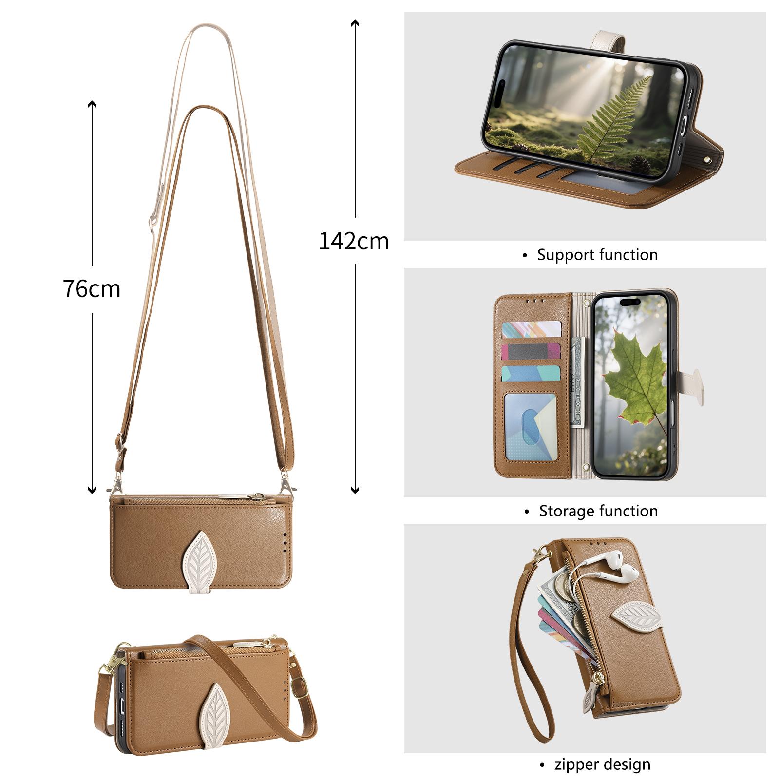 Zipper Wrist Strap Leather Wallet with Card Slot Phone Case for IPhone 17 Air 16 16E 15 14 13 12 Pro Max Plus Protective Cover iPhone 16 коричневий
Zipper Wrist Strap Leather Wallet with Card Slot Phone Case for IPhone 17 Air 16 16E 15 14 13 12 Pro Max Plus Protective Cover iPhone 16 коричневий