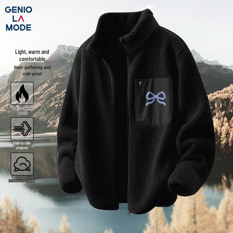 GENIOLAMODE Men s Double-Sided Heavy Fleece Winter Jacket 3XL
GENIOLAMODE Men s Double-Sided Heavy Fleece Winter Jacket 3XL