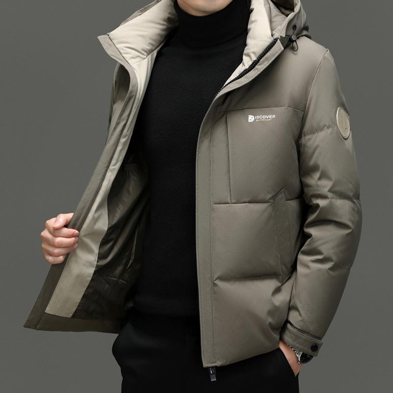 Men s Stylish Hooded Down Jacket - Versatile, Warm, Thick Coat for 2025 Winter Business Casual 185/104A
Men s Stylish Hooded Down Jacket - Versatile, Warm, Thick Coat for 2025 Winter Business Casual 185/104A
