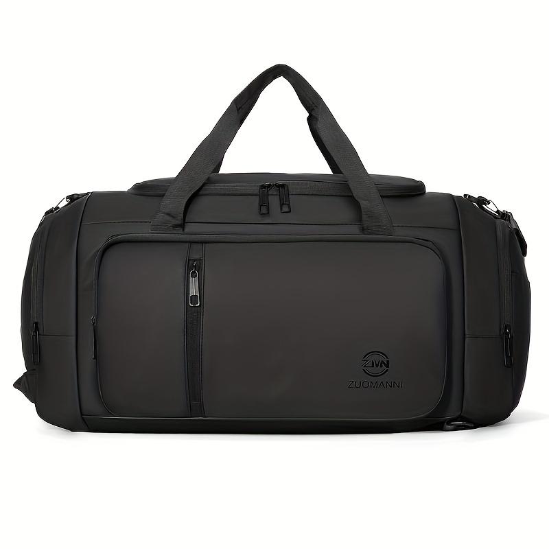 Вместительная универсальная дорожная сумка-даффл, портативная повседневная спортивная сумка для фитнеса, многофункциональная сумка для ночевки, унисекс, для ежедневного использования чёрный
Вместительная универсальная дорожная сумка-даффл, портативная повседневная спортивная сумка для фитнеса, многофункциональная сумка для ночевки, унисекс, для ежедневного использования чёрный