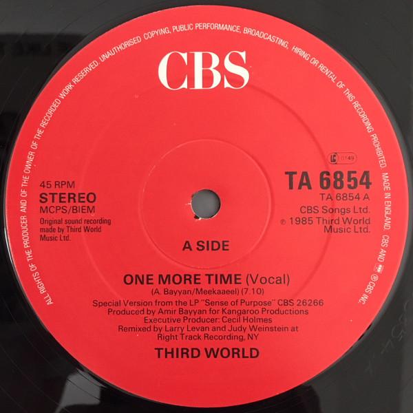 12inch Record THIRD WORLD - One More Time (Extended U.s. Remix) TA6854 CBS 1985 UK Reggae, Ska & Dub Used
12inch Record THIRD WORLD - One More Time (Extended U.s. Remix) TA6854 CBS 1985 UK Reggae, Ska & Dub Used