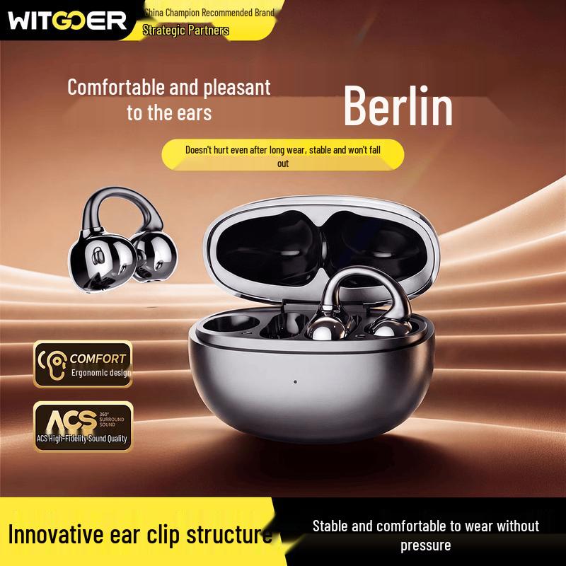 ZhiGuoZhe 2026 Ear-Clip Sport Bluetooth Earphones Comfortable & Secure Fit
ZhiGuoZhe 2026 Ear-Clip Sport Bluetooth Earphones Comfortable & Secure Fit