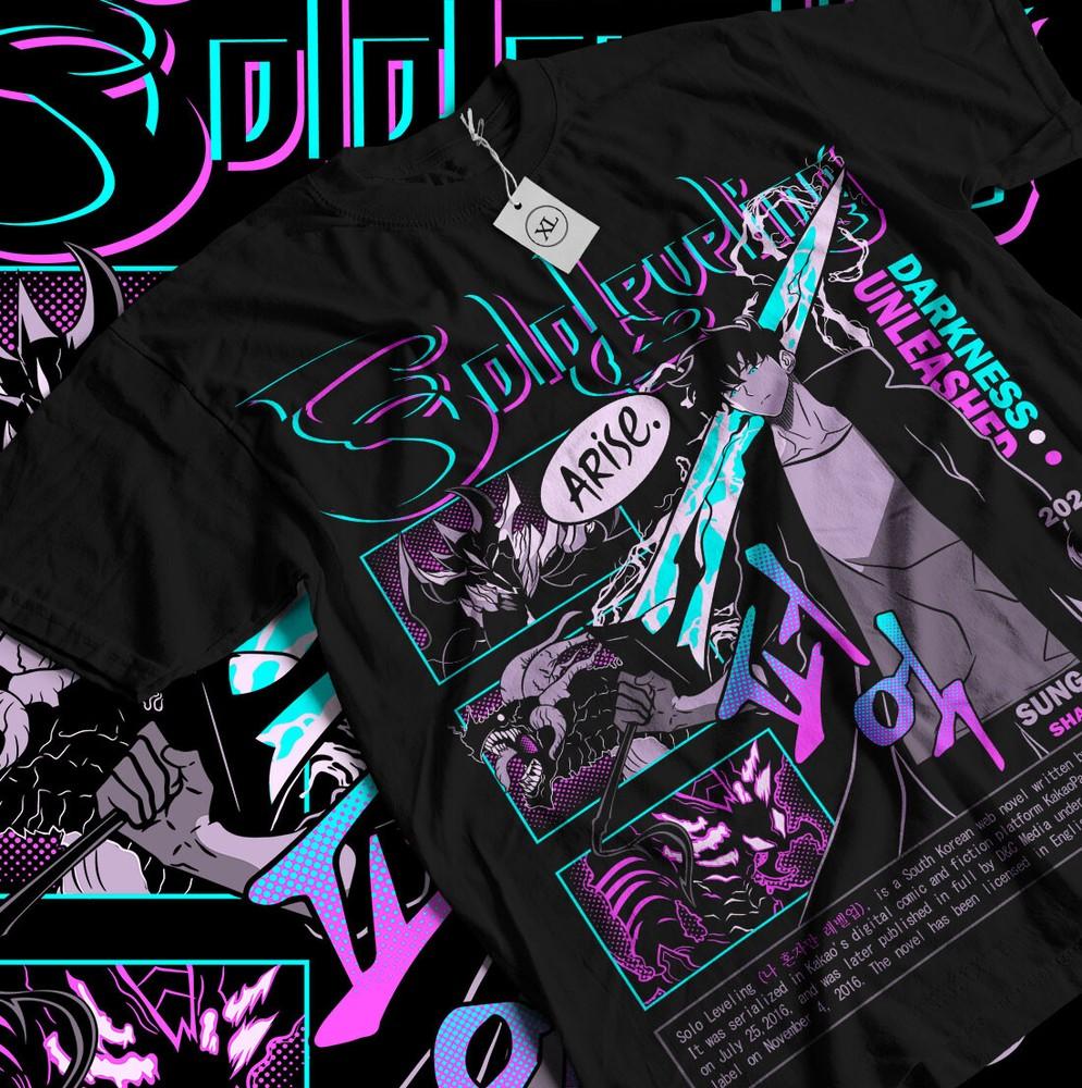 Solo Leveling T-Shirt Sung Jinwoo Liu Zhigang Anime Jonas Reiji shirt All Size Unisex T-Shirt XXXXL
Solo Leveling T-Shirt Sung Jinwoo Liu Zhigang Anime Jonas Reiji shirt All Size Unisex T-Shirt XXXXL