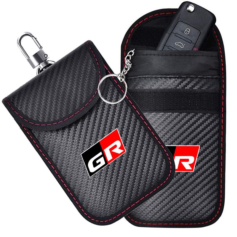 For Toyota GR 86 Supra Yaris RAV4 Prius Corolla C-HR Auris Car Key Case Signal Blocker Bag RFID Shielding Pocket Car Accessories
For Toyota GR 86 Supra Yaris RAV4 Prius Corolla C-HR Auris Car Key Case Signal Blocker Bag RFID Shielding Pocket Car Accessories