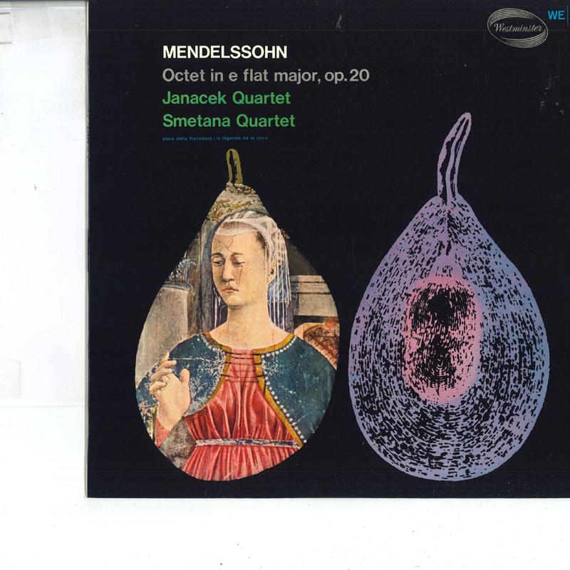 10inch Record MENDELSSOHN, JANACEK QUARTET, SMETA - Octet In E Flat Major, Op.20 WE5 WESTMINSTER Japan Classical Used
10inch Record MENDELSSOHN, JANACEK QUARTET, SMETA - Octet In E Flat Major, Op.20 WE5 WESTMINSTER Japan Classical Used