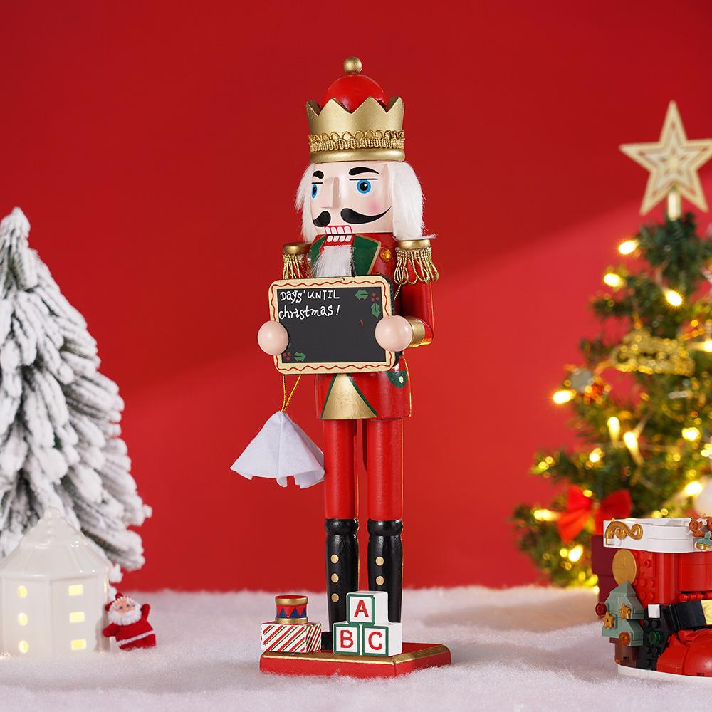 1Pcs 38CM New Nutcracker Solider Puppet Mini Blackboard DIY Writing Sign Wooden Doll Handcraft Ornament Christmas Decoration
1Pcs 38CM New Nutcracker Solider Puppet Mini Blackboard DIY Writing Sign Wooden Doll Handcraft Ornament Christmas Decoration
