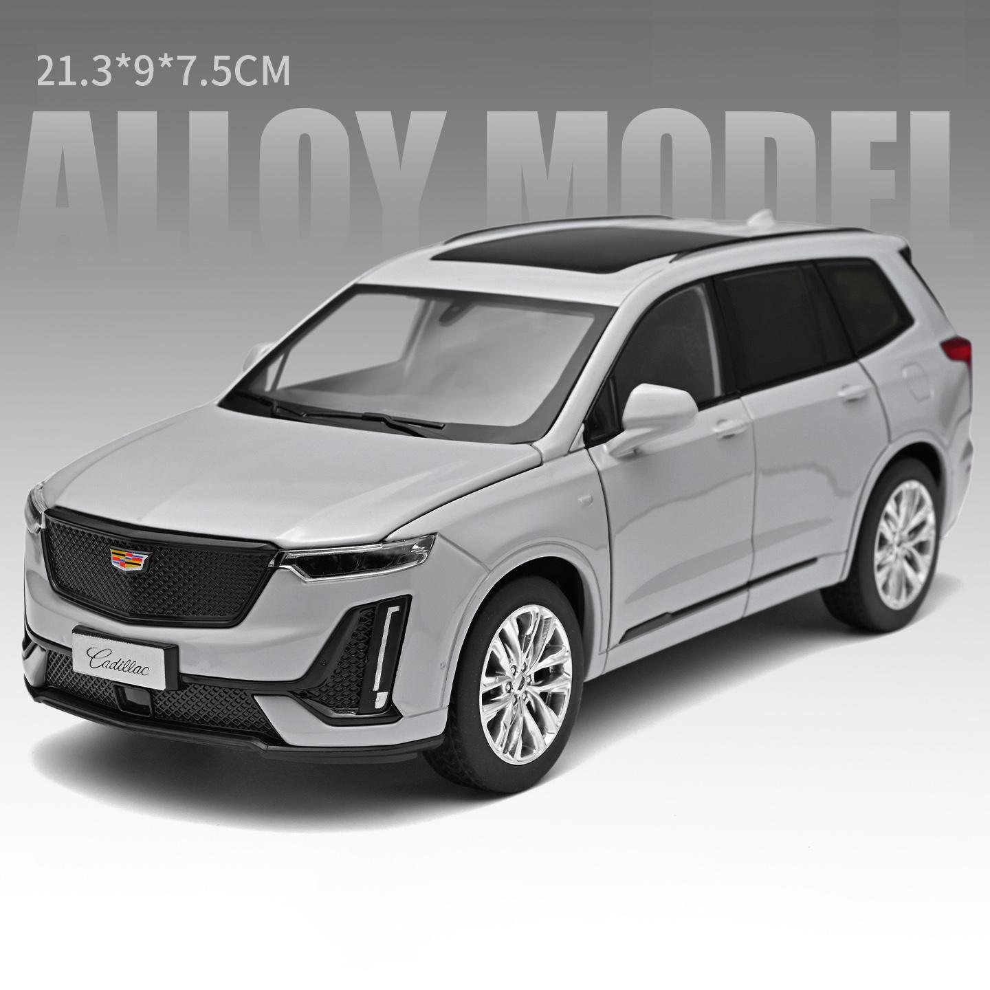 НОВИЙ 1:24 Cadillac XT6 SUV Модель Автомобіля зі Сплаву Іграшка Лиття під Тиском Металевий Механізм Відтягування Звук та Світло Іграшки Автомобілі Для Колекції Транспортний Засіб сірий колір
НОВИЙ 1:24 Cadillac XT6 SUV Модель Автомобіля зі Сплаву Іграшка Лиття під Тиском Металевий Механізм Відтягування Звук та Світло Іграшки Автомобілі Для Колекції Транспортний Засіб сірий колір