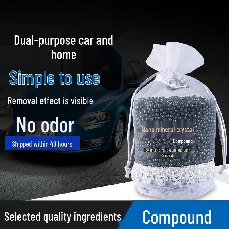Fumede Nano Mineral Crystal Car Air Purifier Bags
Fumede Nano Mineral Crystal Car Air Purifier Bags