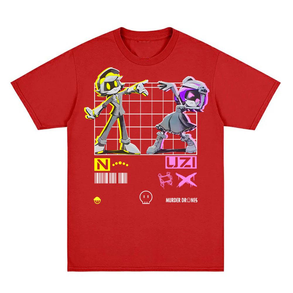 MURDER DRONES T-SHIRT 2026 new Same as official website High Quality Tee-shirt 100%Cotton Harajuku Comic Round Neck TEES XS червоний
MURDER DRONES T-SHIRT 2026 new Same as official website High Quality Tee-shirt 100%Cotton Harajuku Comic Round Neck TEES XS червоний