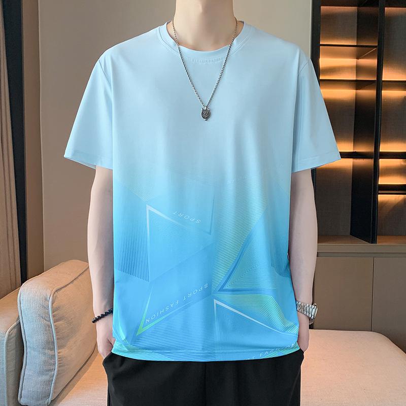 Ice Silk Short-sleeved T-shirt Men s Short-sleeved Ice Silk T-shirt Sports Short-sleeved Short-sleeved Ice Silk 3XL світло-синій колір
Ice Silk Short-sleeved T-shirt Men s Short-sleeved Ice Silk T-shirt Sports Short-sleeved Short-sleeved Ice Silk 3XL світло-синій колір